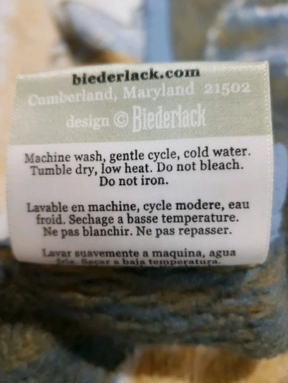 Vtg Biederlack Aurora Cherished Teddies Fleece Throw Blanket 37